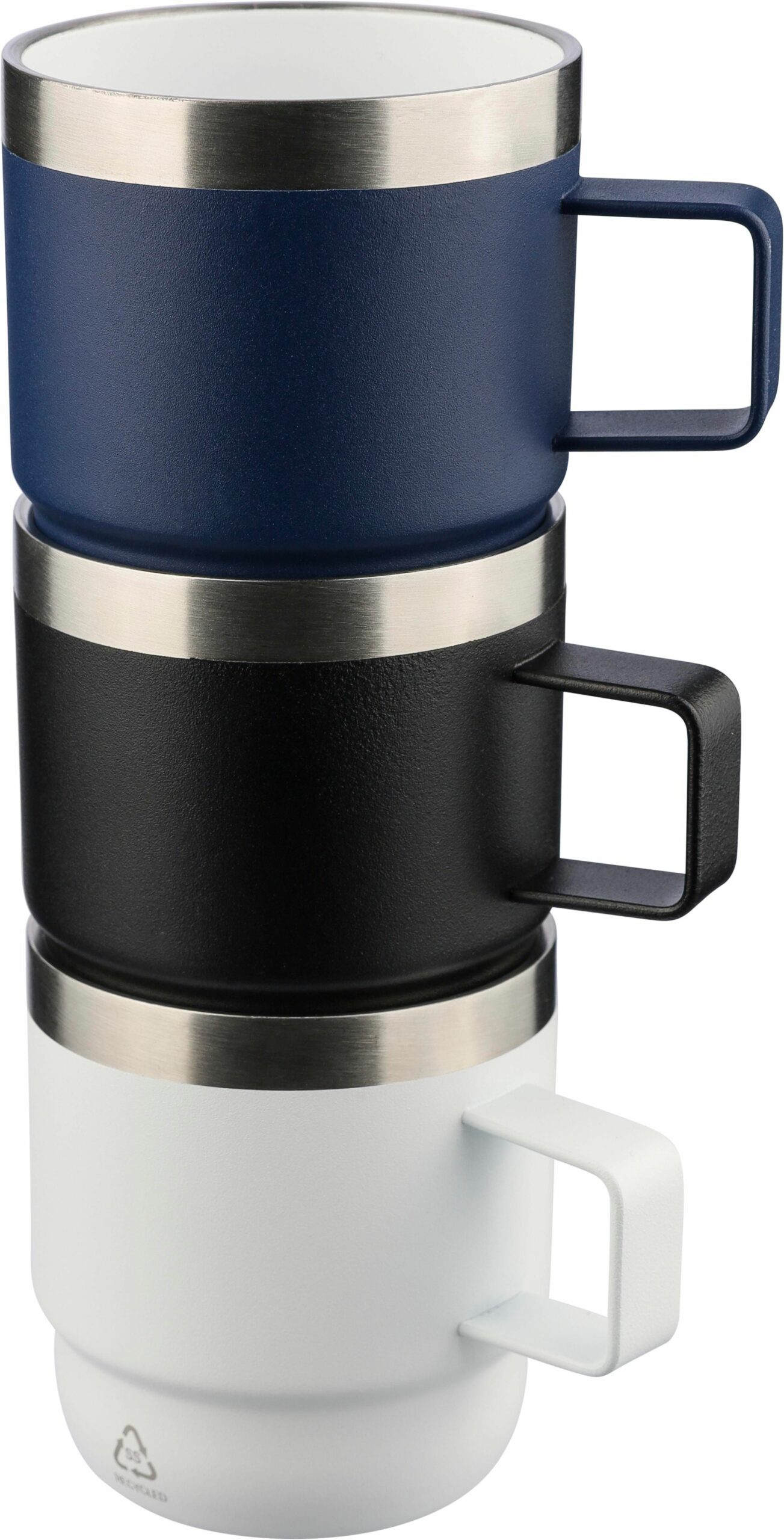 Taza termo de acero inox. reciclado y cerámica Lilia - Imagen 8