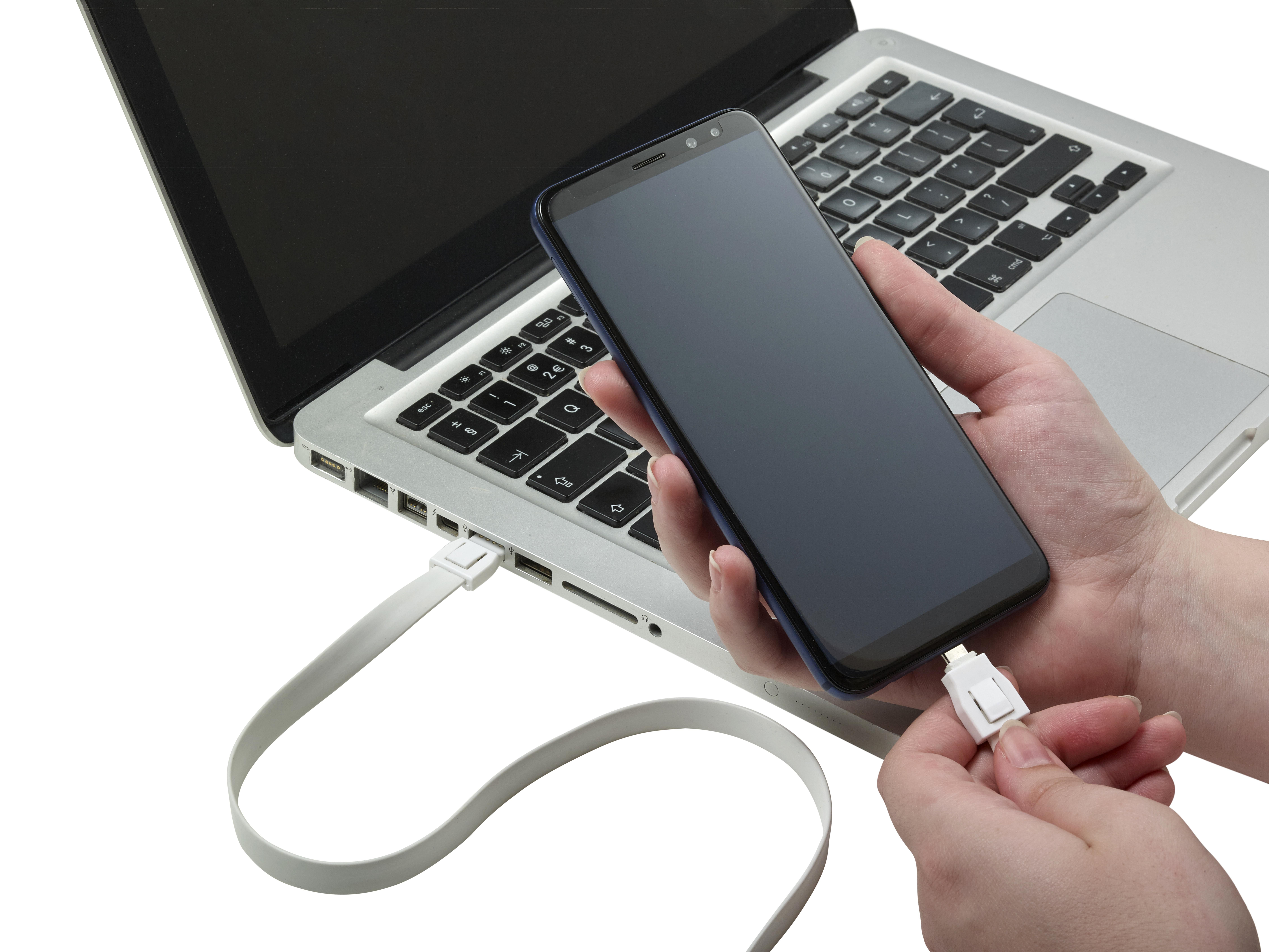 Lanyard TPE con cable cargador Marguerite - Imagen 4