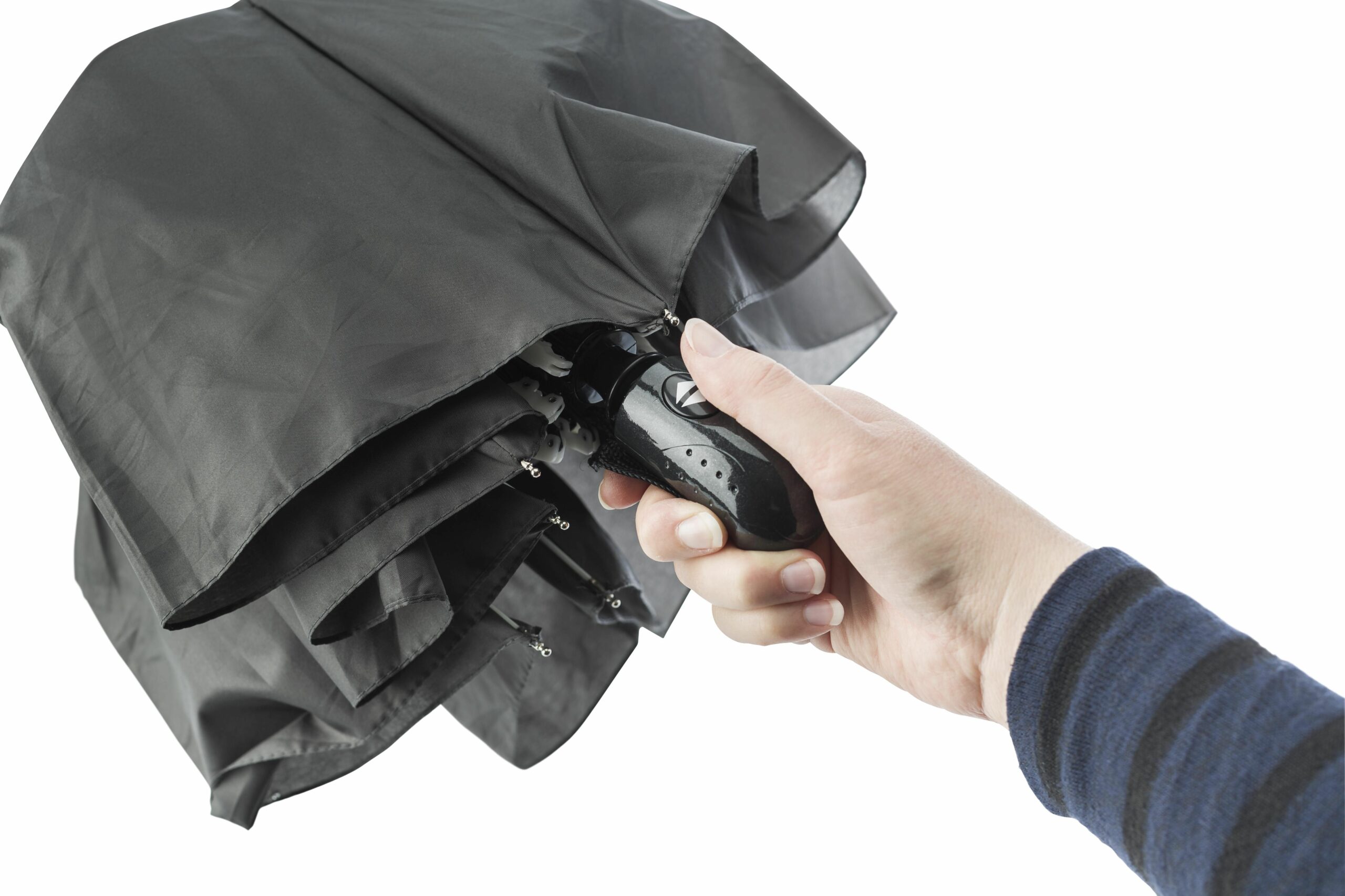 Paraguas de pongee Conrad - Imagen 3