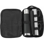 Set de termo y 2 tazas de acero inox Frieda