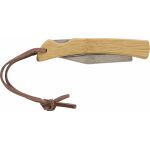 Navaja de acero inox. y bambú Beckett