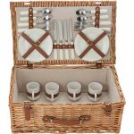 Cesta de sauce para picnic Levin