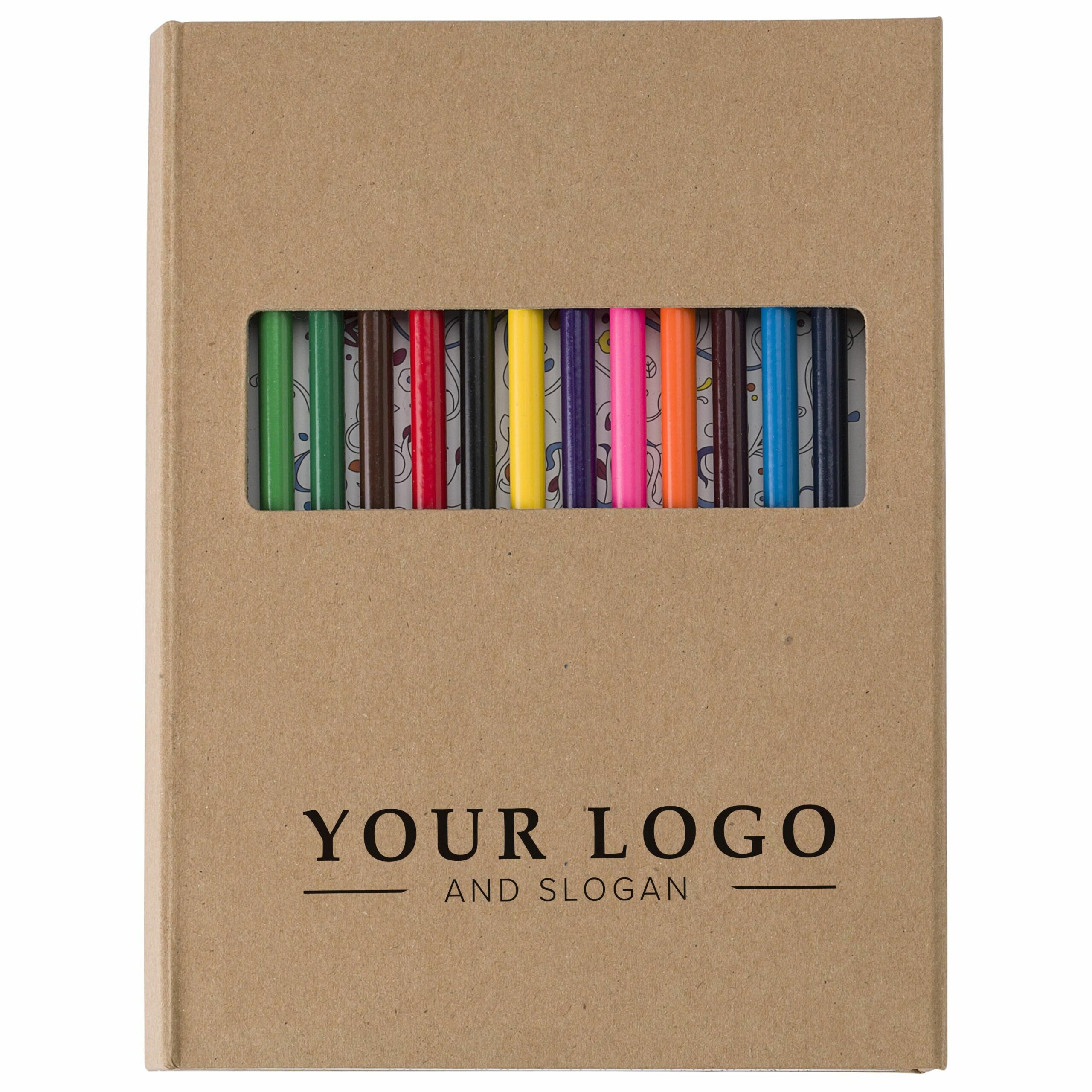 Set de dibujo de cartón con mandalas Kora