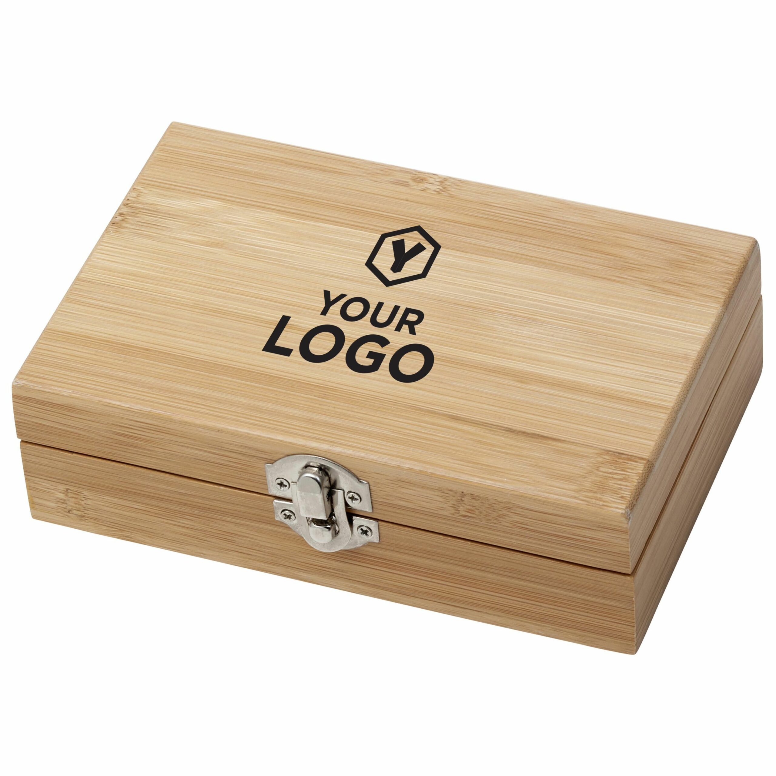 Set de vino de bambú y acero inox. Leonie