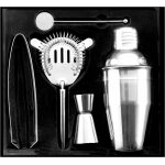 Set de cóctel de acero inox. Natalina