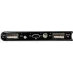 Power Bank solar de ABS y aluminio Adriana