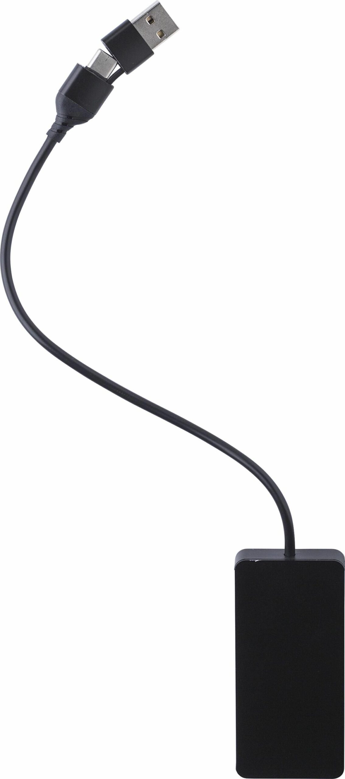 Hub USB de aluminio reciclado Layton - Imagen 2