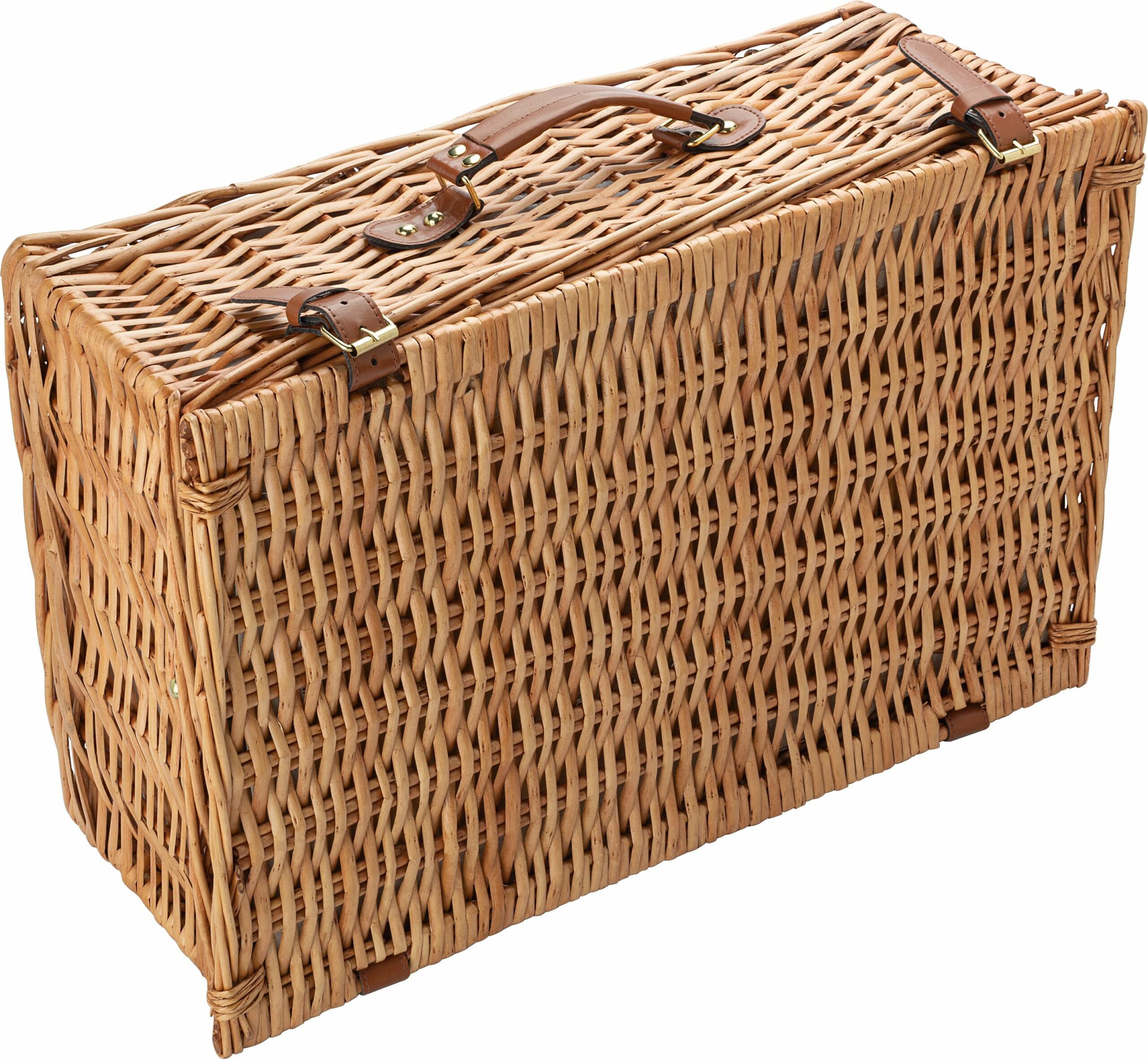 Cesta de sauce para picnic Levin - Imagen 4