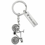 Llavero de metal niquelado Sullivan