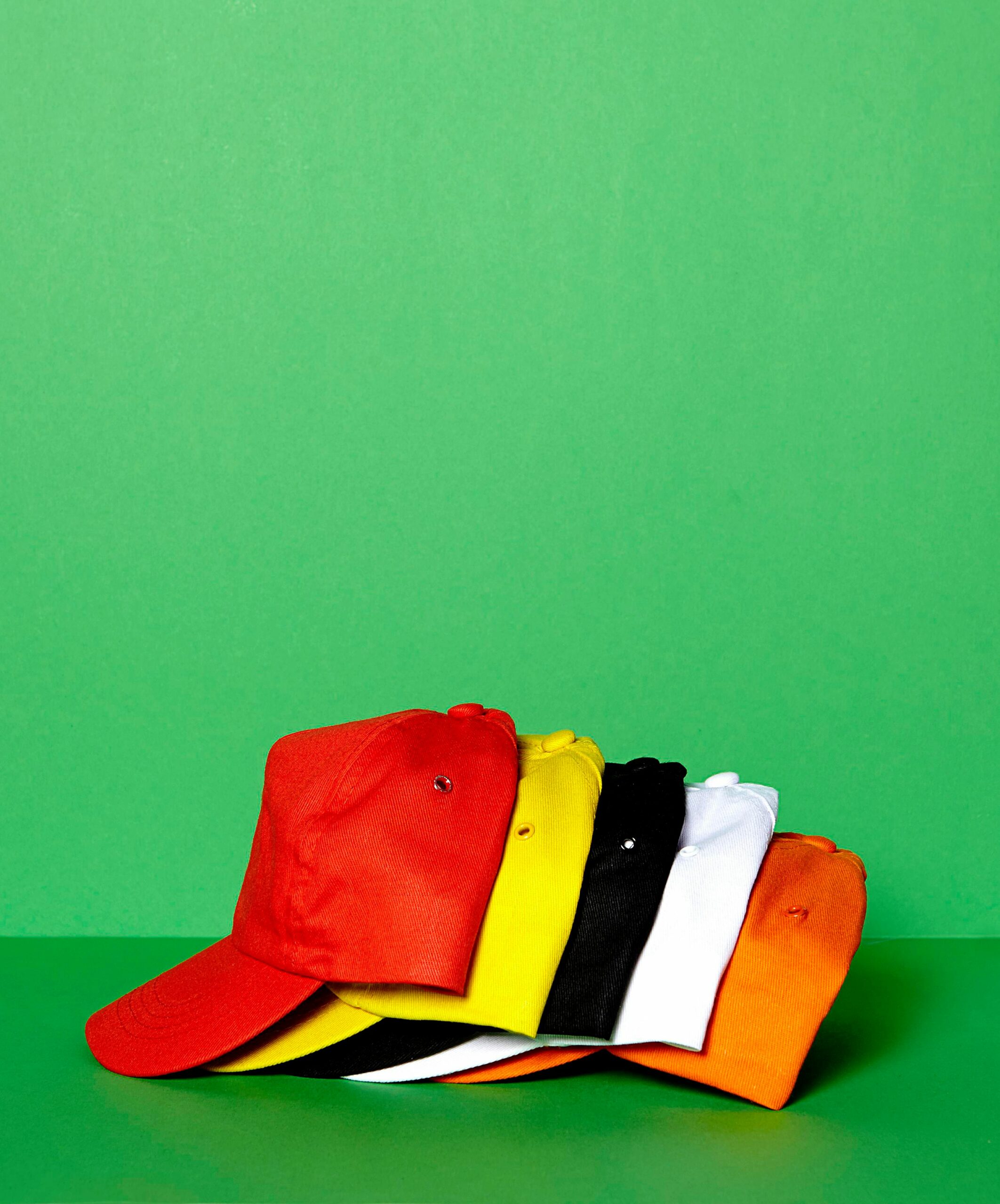 Gorra de sarga de algodón Lisa - Imagen 2