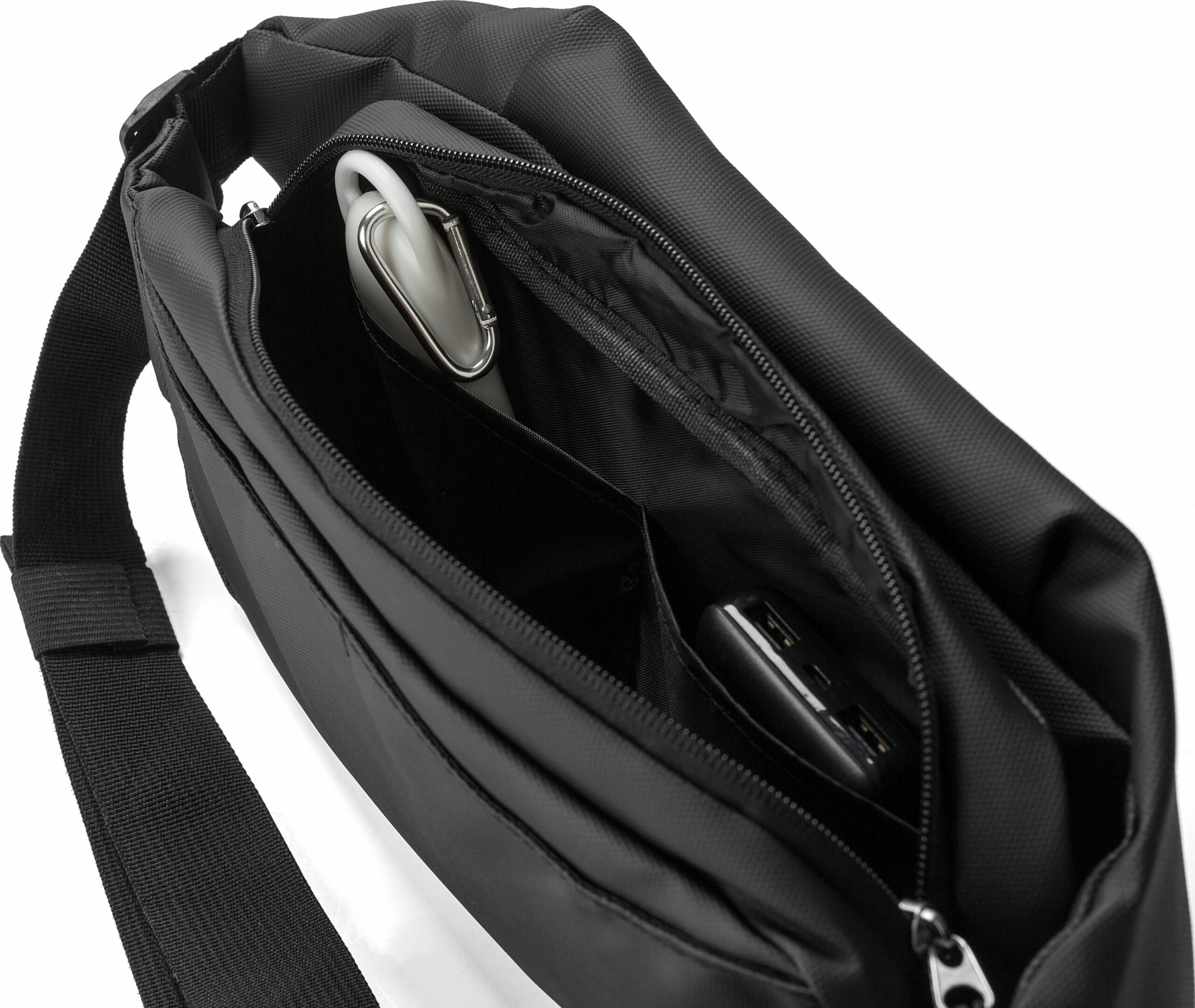 Bolsa bandolera de poliéster Bria - Imagen 6