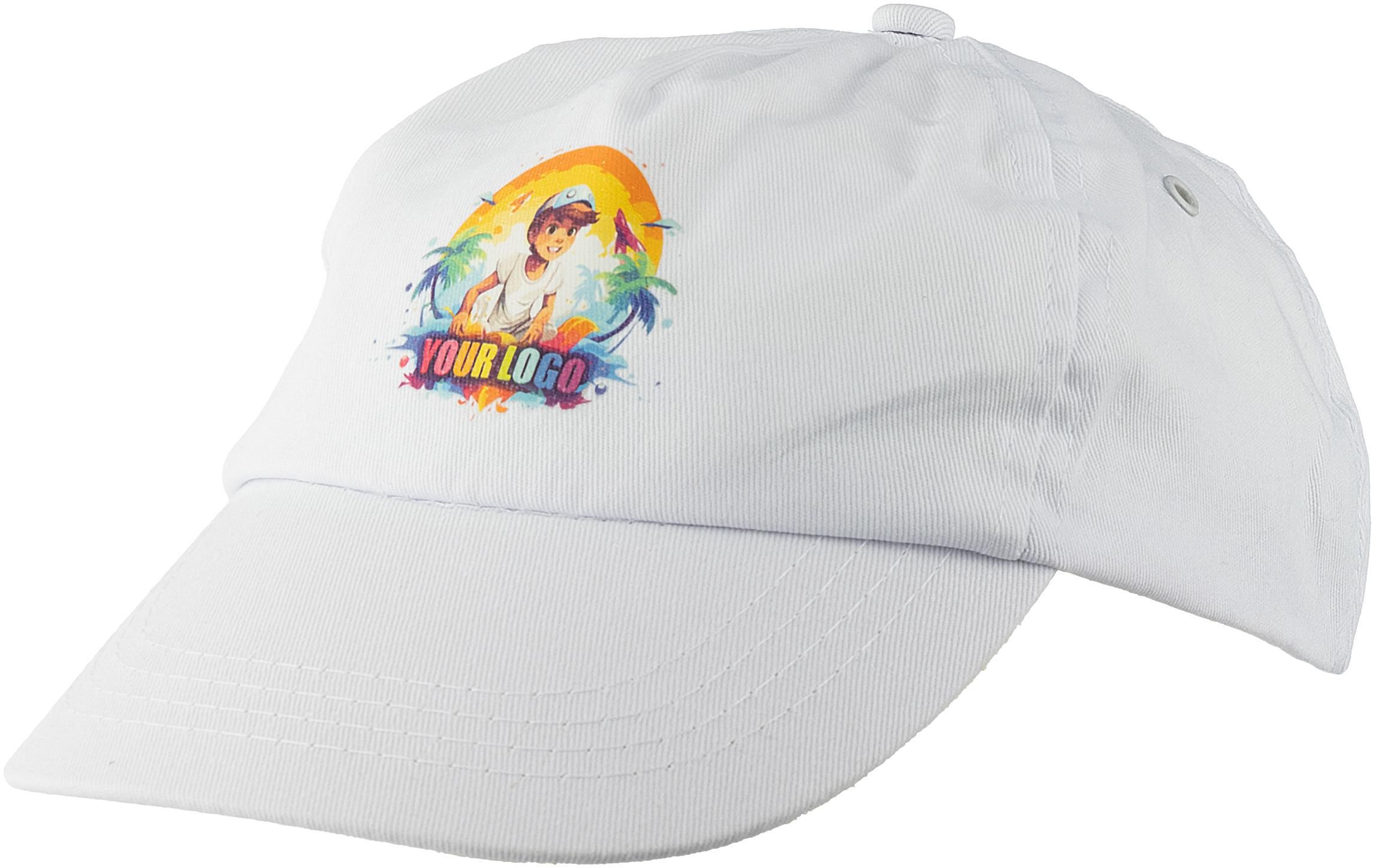 Gorra de sarga de algodón Lisa - Imagen 3
