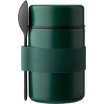 Vaso termo de acero inox. con cuchara Niko