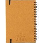 Cuaderno de cuero reciclado Egon