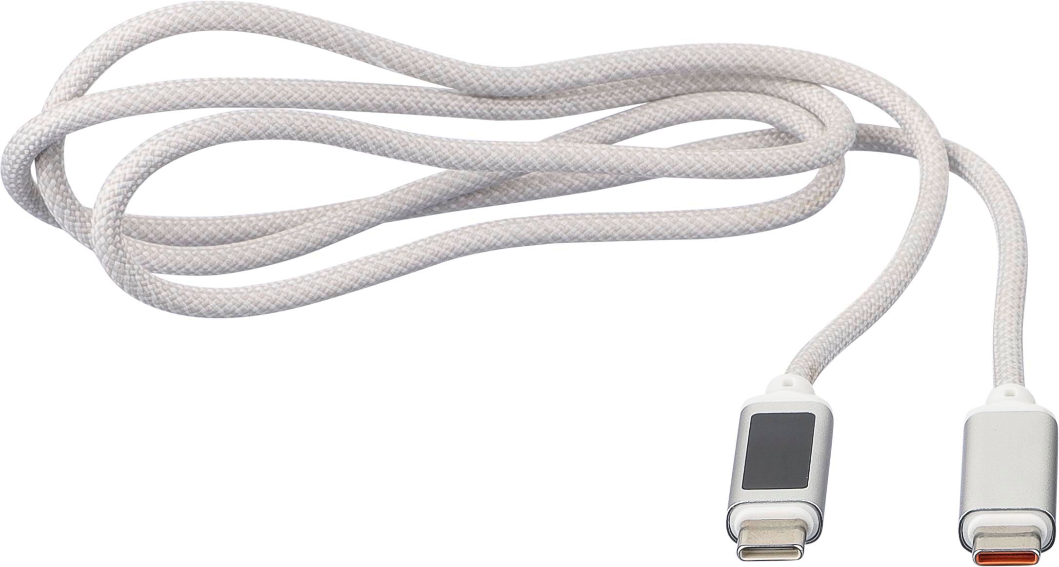 Cable de carga y transferencia 100W de nailon Gerd - Imagen 6
