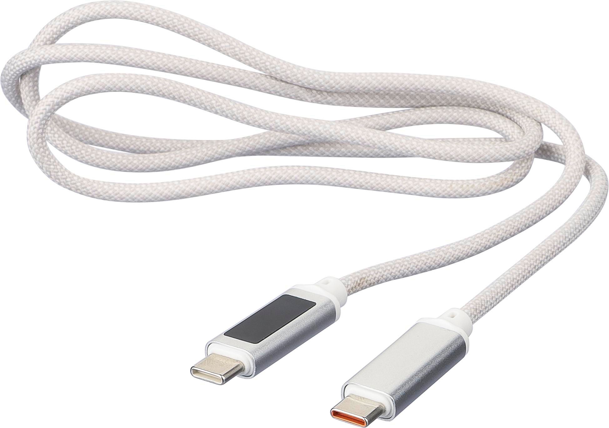 Cable de carga y transferencia 100W de nailon Gerd - Imagen 7