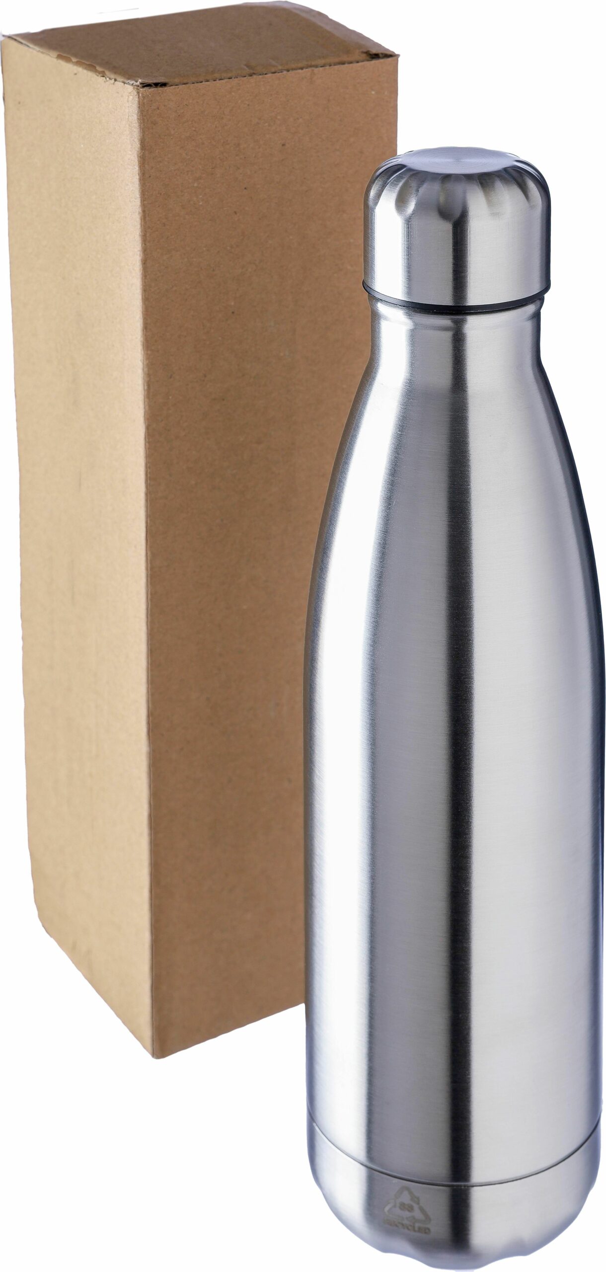 Botella termo de acero inox. reciclado Lombok - Imagen 4