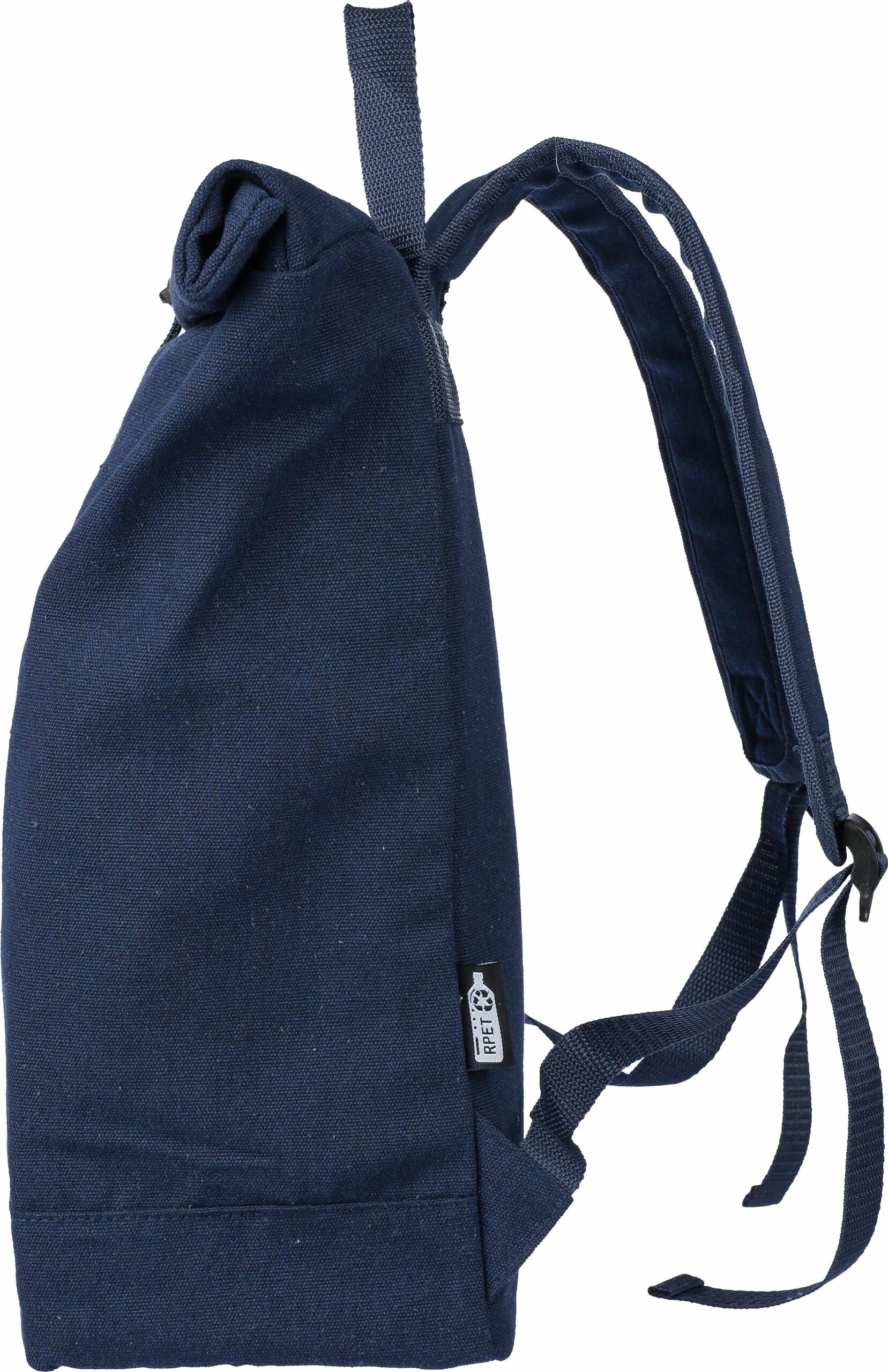 Mochila enrollable de polialgodón reciclado Thaddeus - Imagen 2