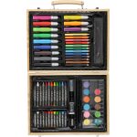 Estuche de madera con set de dibujo Thessaly