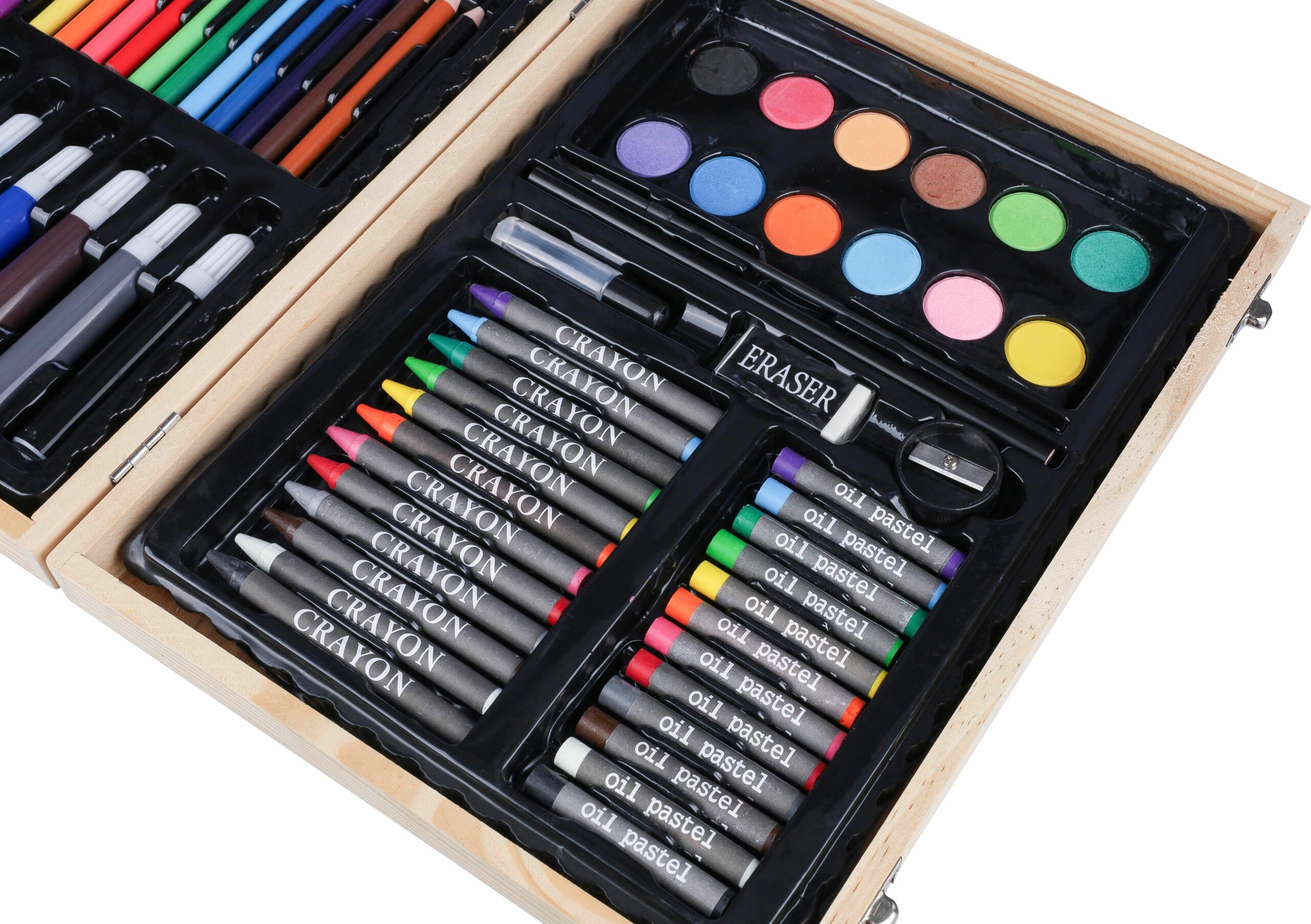 Estuche de madera con set de dibujo Thessaly - Imagen 6