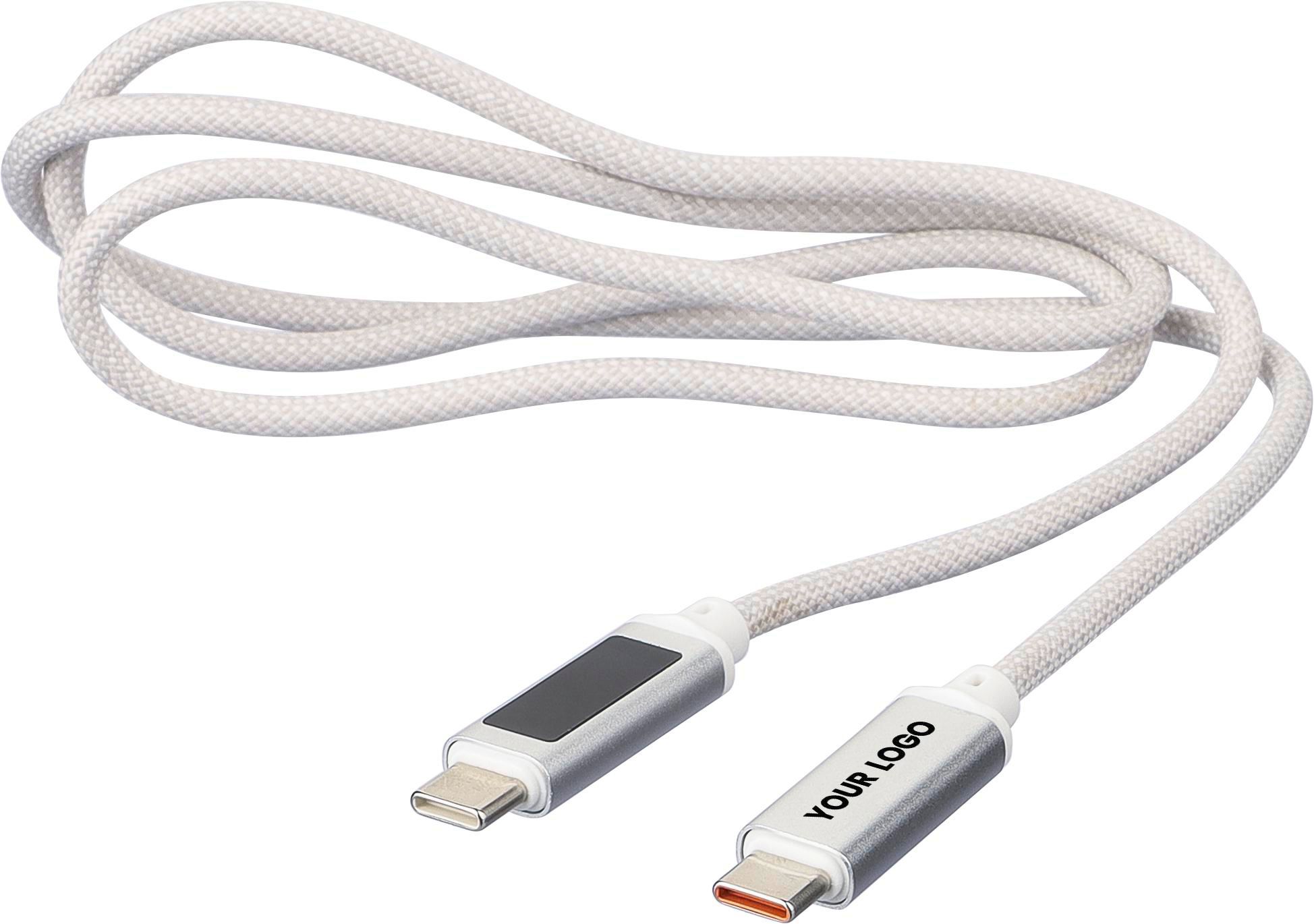 Cable de carga y transferencia 100W de nailon Gerd - Imagen 8