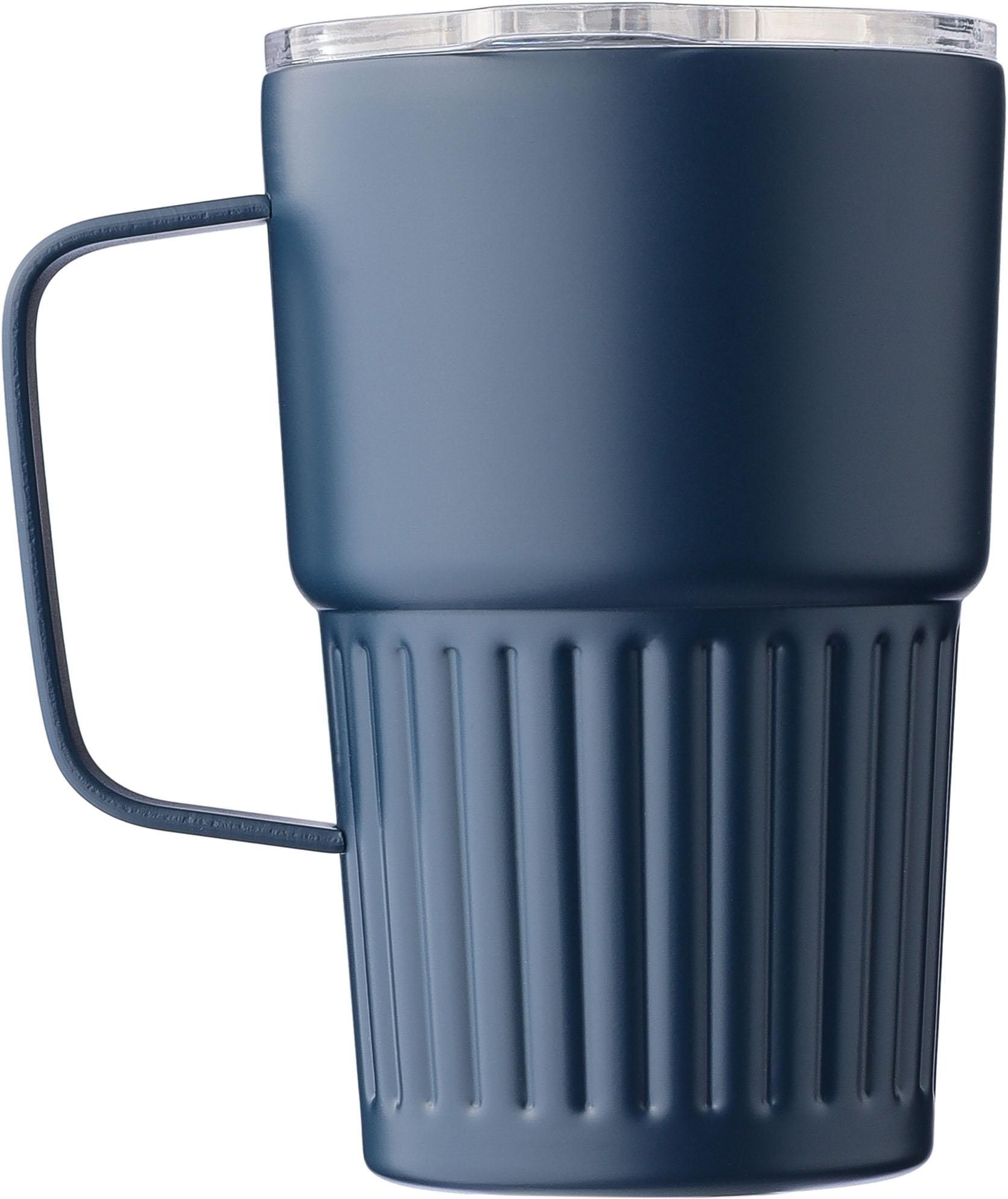 Taza de acero inox. reciclado Calo 450 ml - Imagen 2