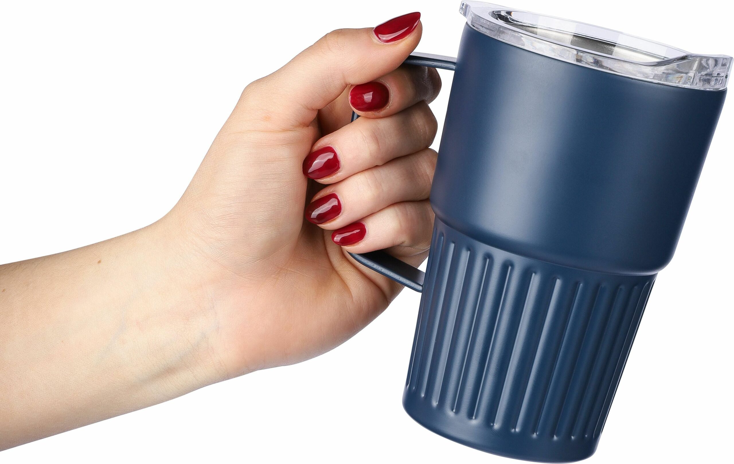 Taza de acero inox. reciclado Calo 450 ml - Imagen 6