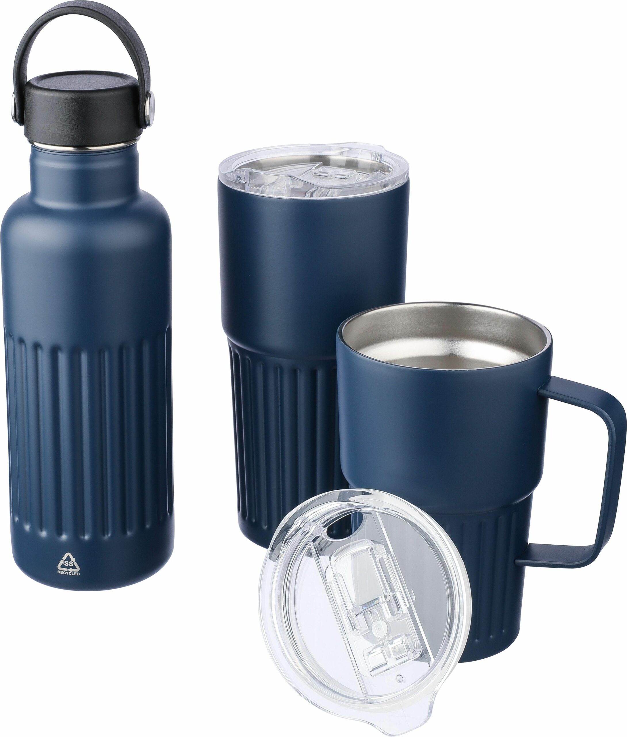 Vaso de acero inox. reciclado Kael 500 ml - Imagen 7
