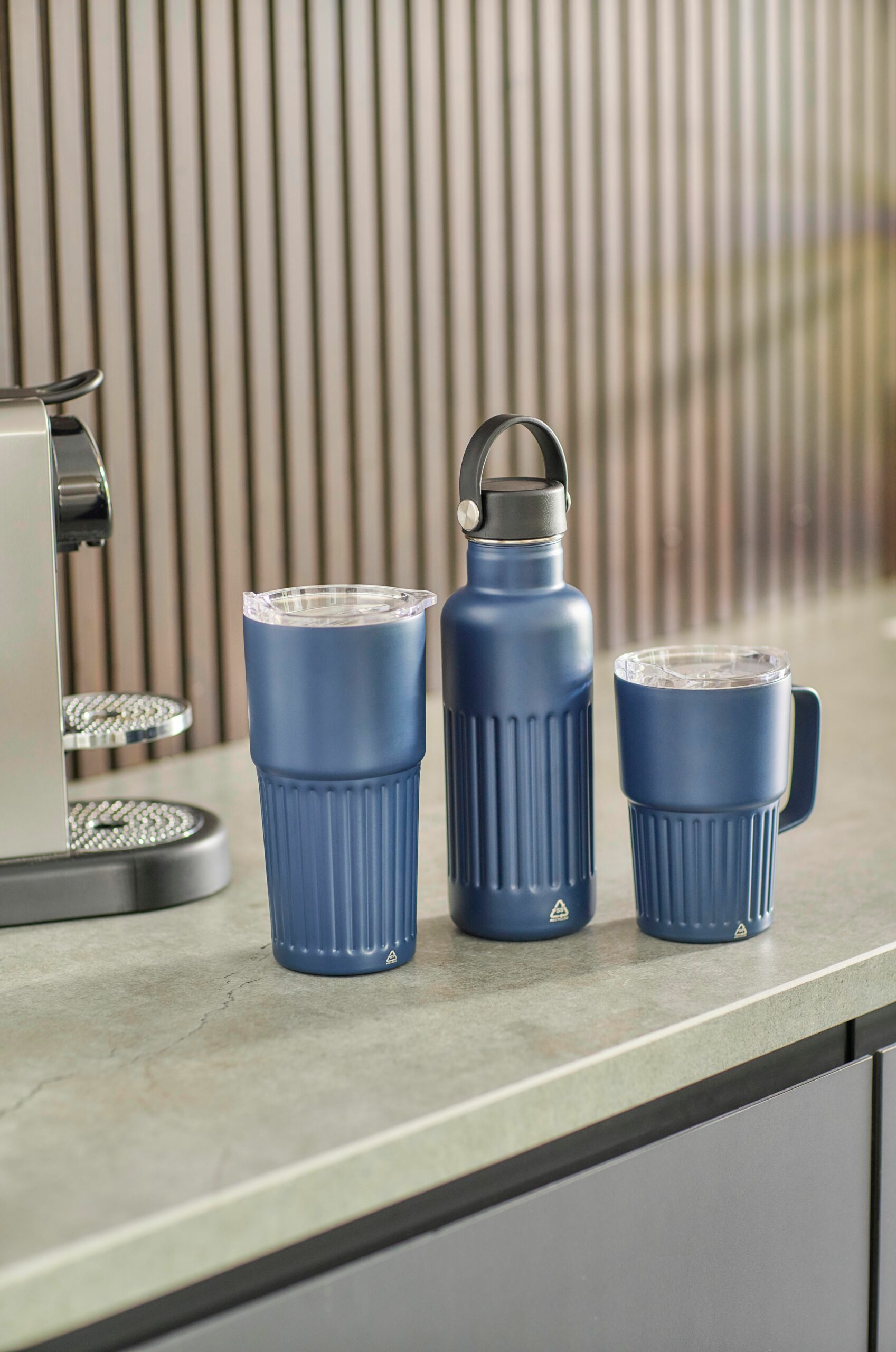 Botella de acero inox. reciclado Lior 500 ml - Imagen 2
