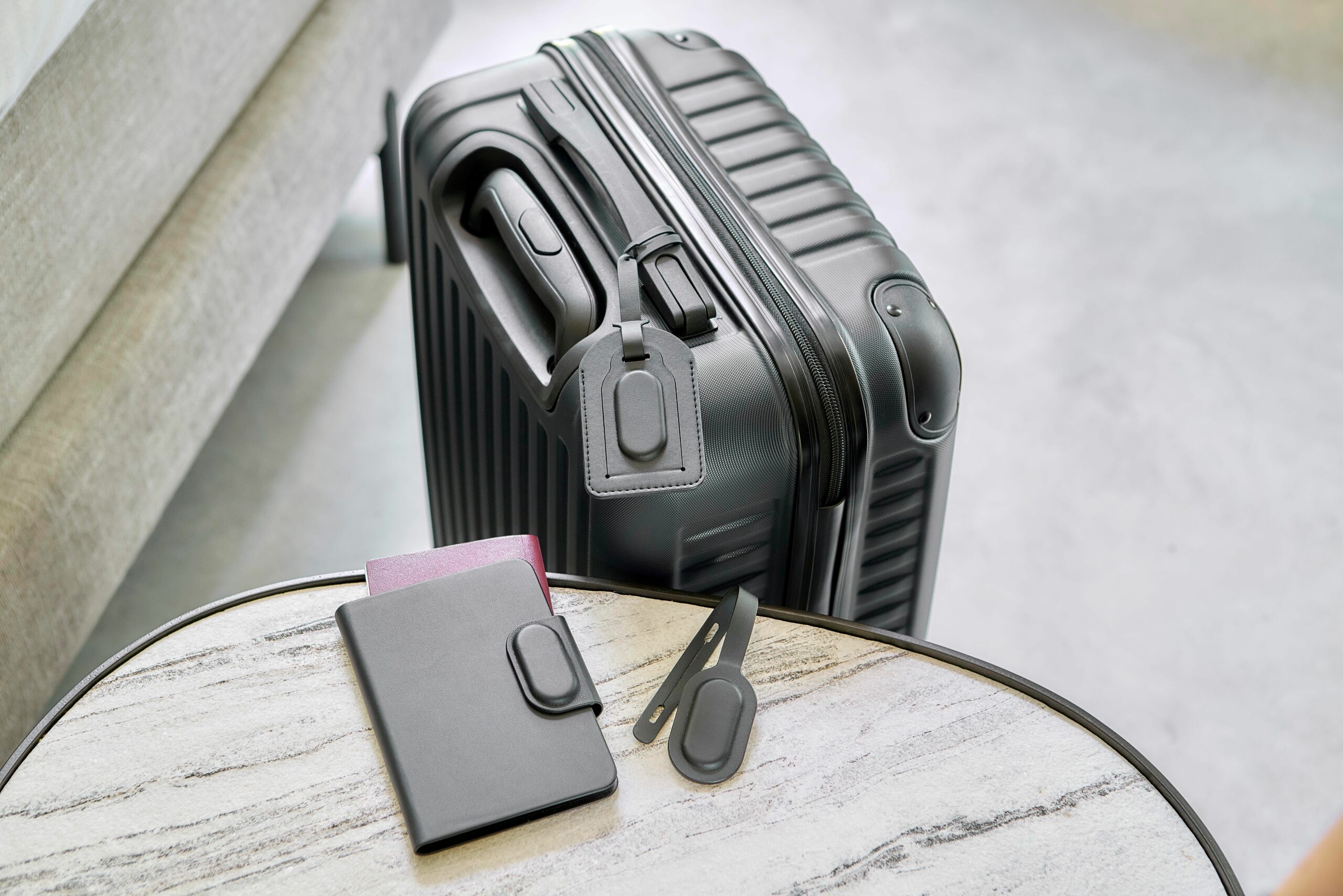 Porta pasaporte de PU reciclado Mavi - Imagen 6