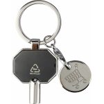 Llavero multiusos de aleación de zinc reciclado Mara