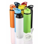 Bidón de acero inox. reciclado Zeno 500 ml