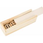 Juego de dados de madera de haya Celine