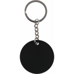 Llavero redondo de acero inox. reciclado Risa