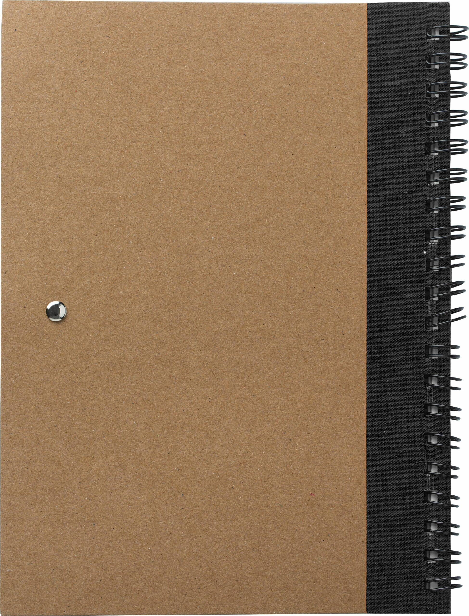Cuaderno Stella | Cartón reciclado | Rayado | Bolígrafo