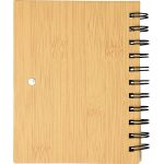 Libreta símil bambú con memos Niall