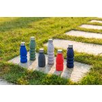 Botella plegable de silicona Erin 550 ml