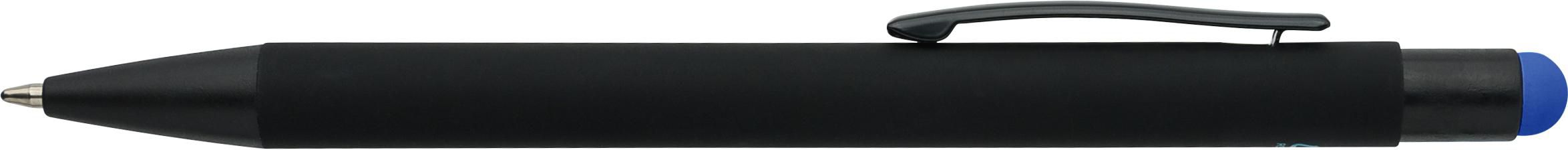 Bolígrafo de aluminio recubierto de goma Formentera - Imagen 2