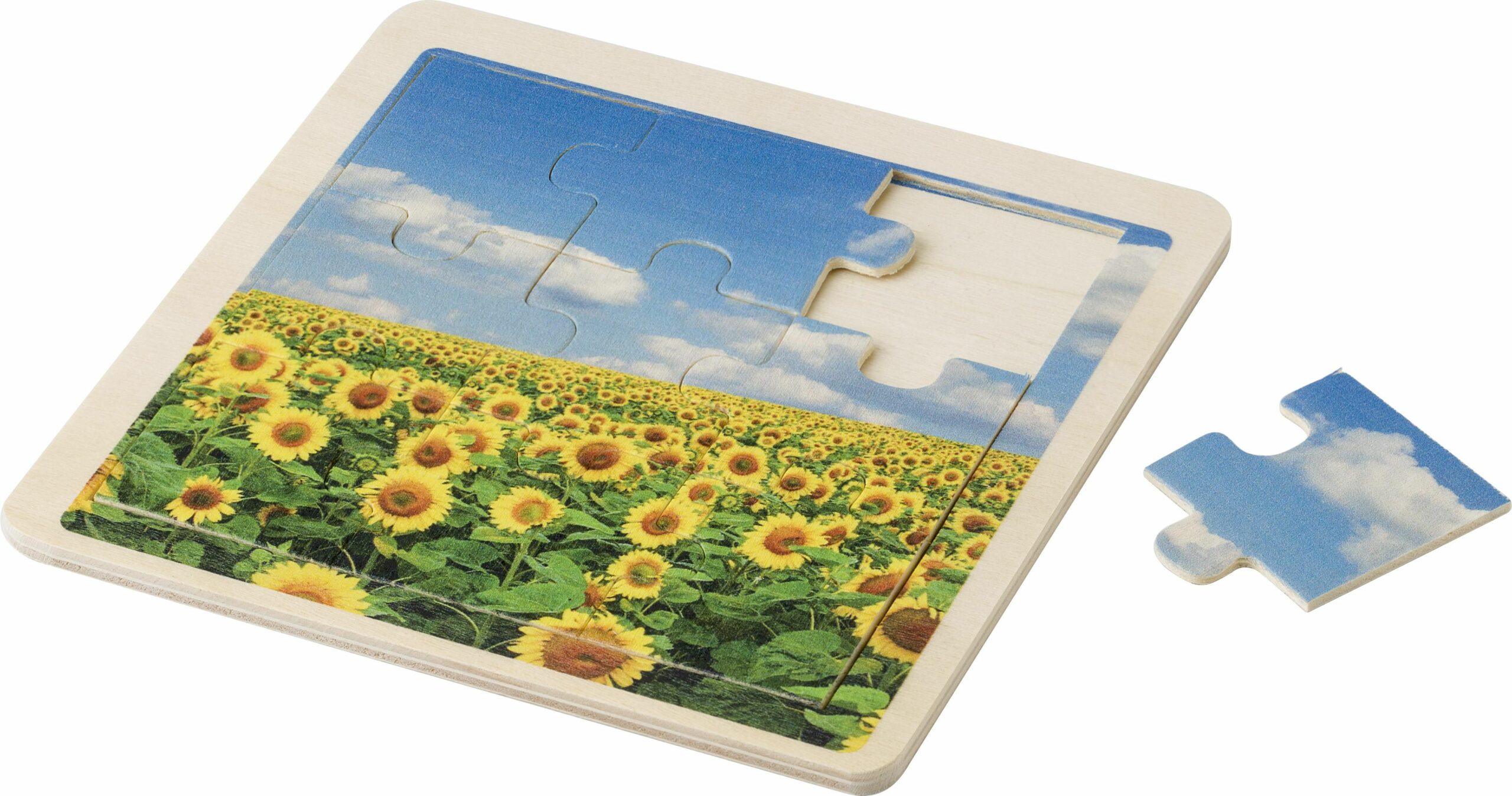 Puzzle de madera con 9 piezas Alvaro - Imagen 5