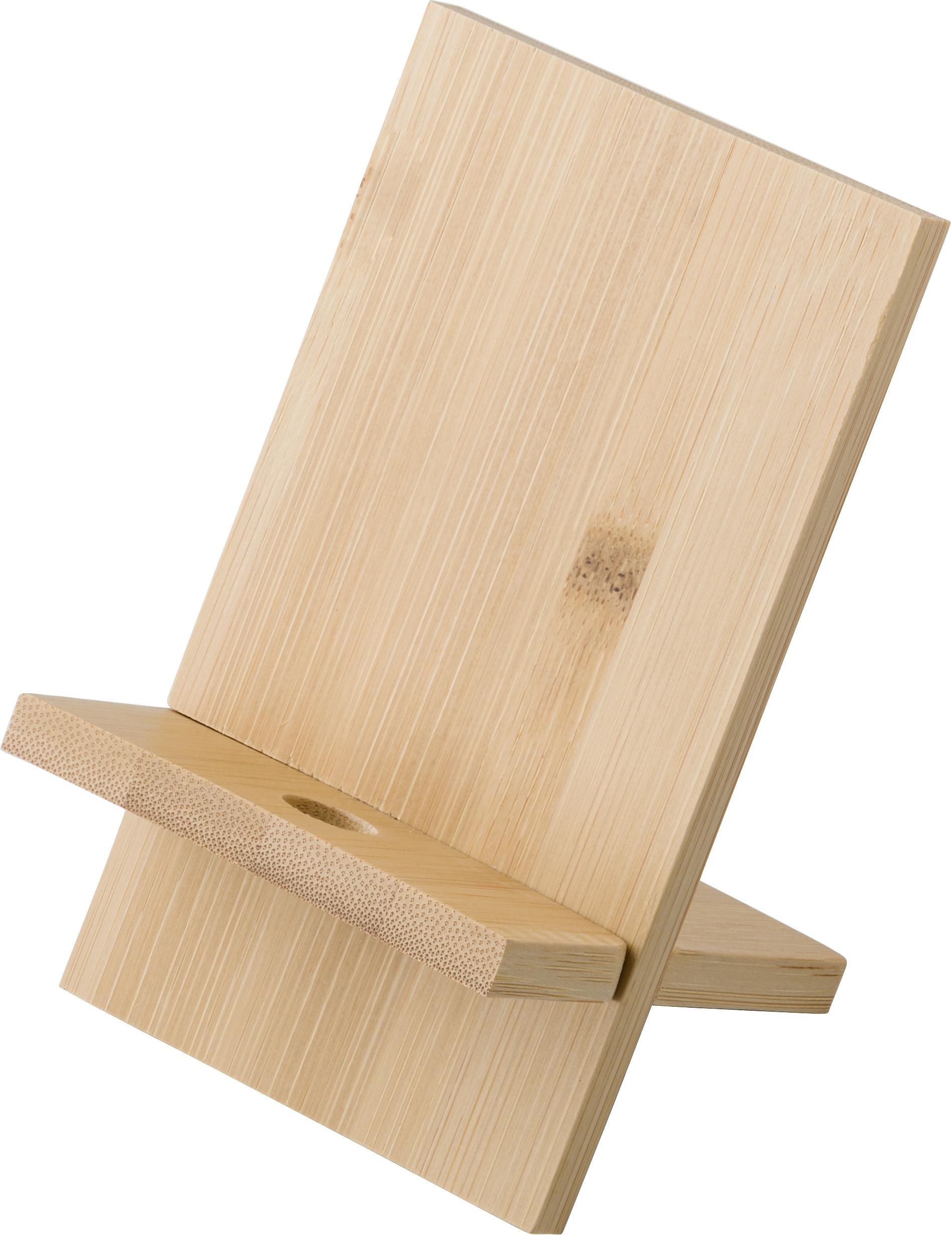 Soporte para móvil, de bambú Margarita - Imagen 3