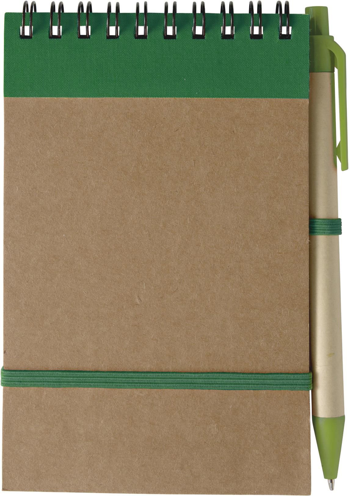 Bloc de notas de cartón reciclado Emory - Imagen 3
